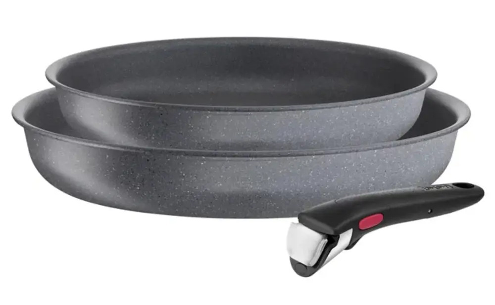 91280689 Набор посуды Tefal L3969102 3 предмета алюминий цвет серый STLM-0884925