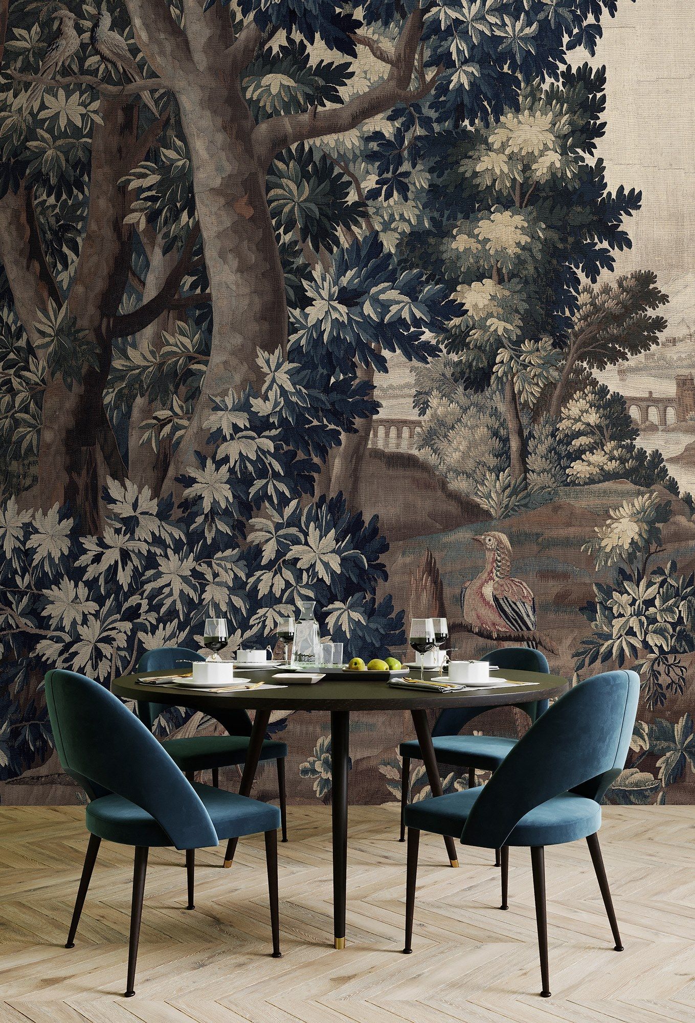 Нетканые моющиеся гипоаллергенные обои с пейзажами Architects Paper Walls by Patel III ARCH-00143529 - Вид №1