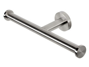 Нержавеющая сталь двойной держатель рулона