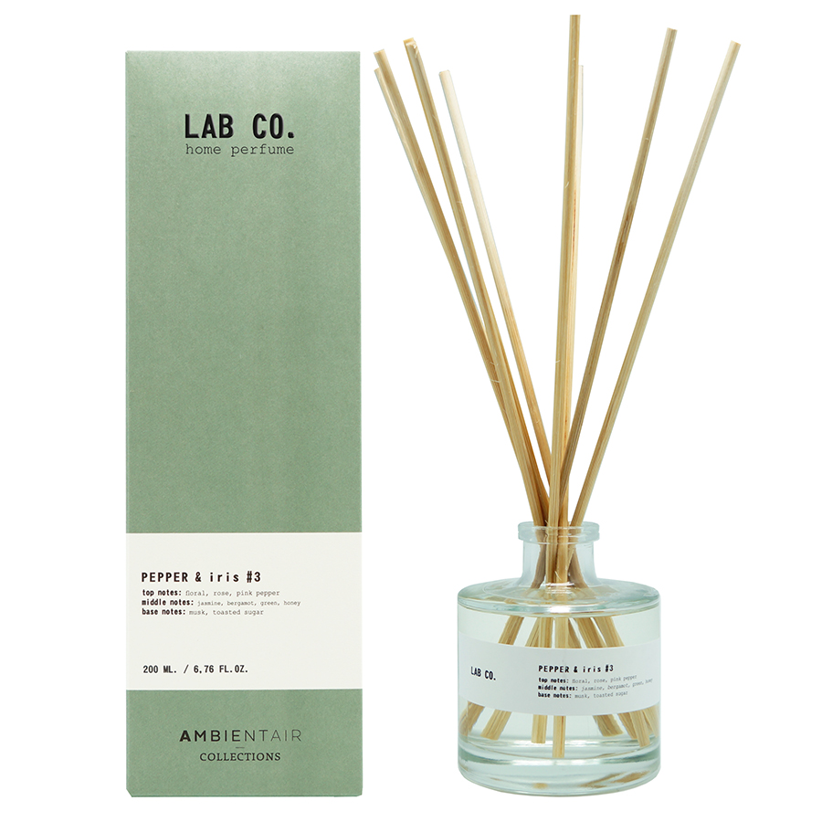 MK200AQLB Диффузор ароматический lab co, Розовый перец и ирис, 200 мл Ambientair  - Вид №3