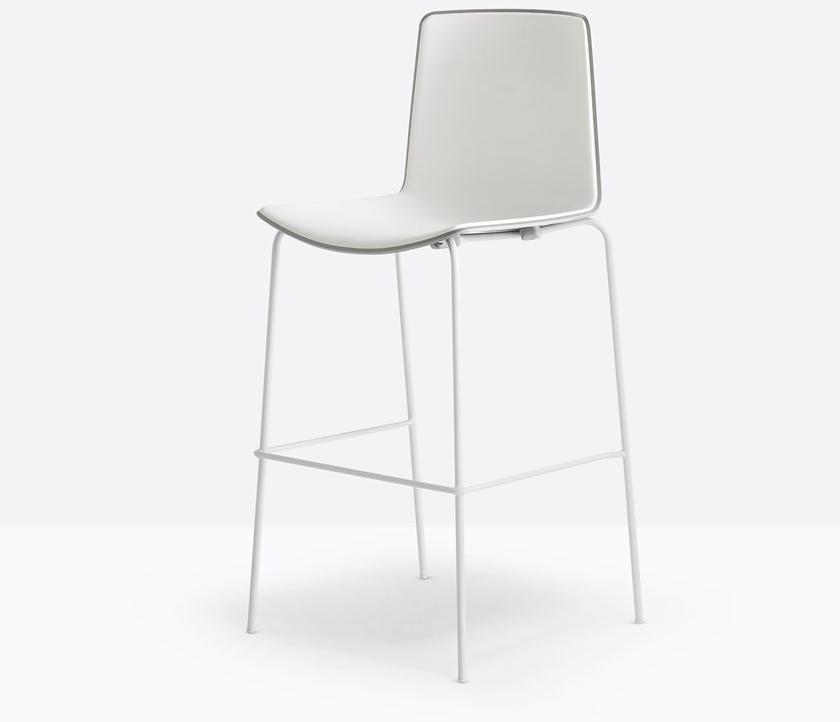 Pedrali Табурет высокий полипропиленовый с подставкой для ног Tweet 896 - Вид №1