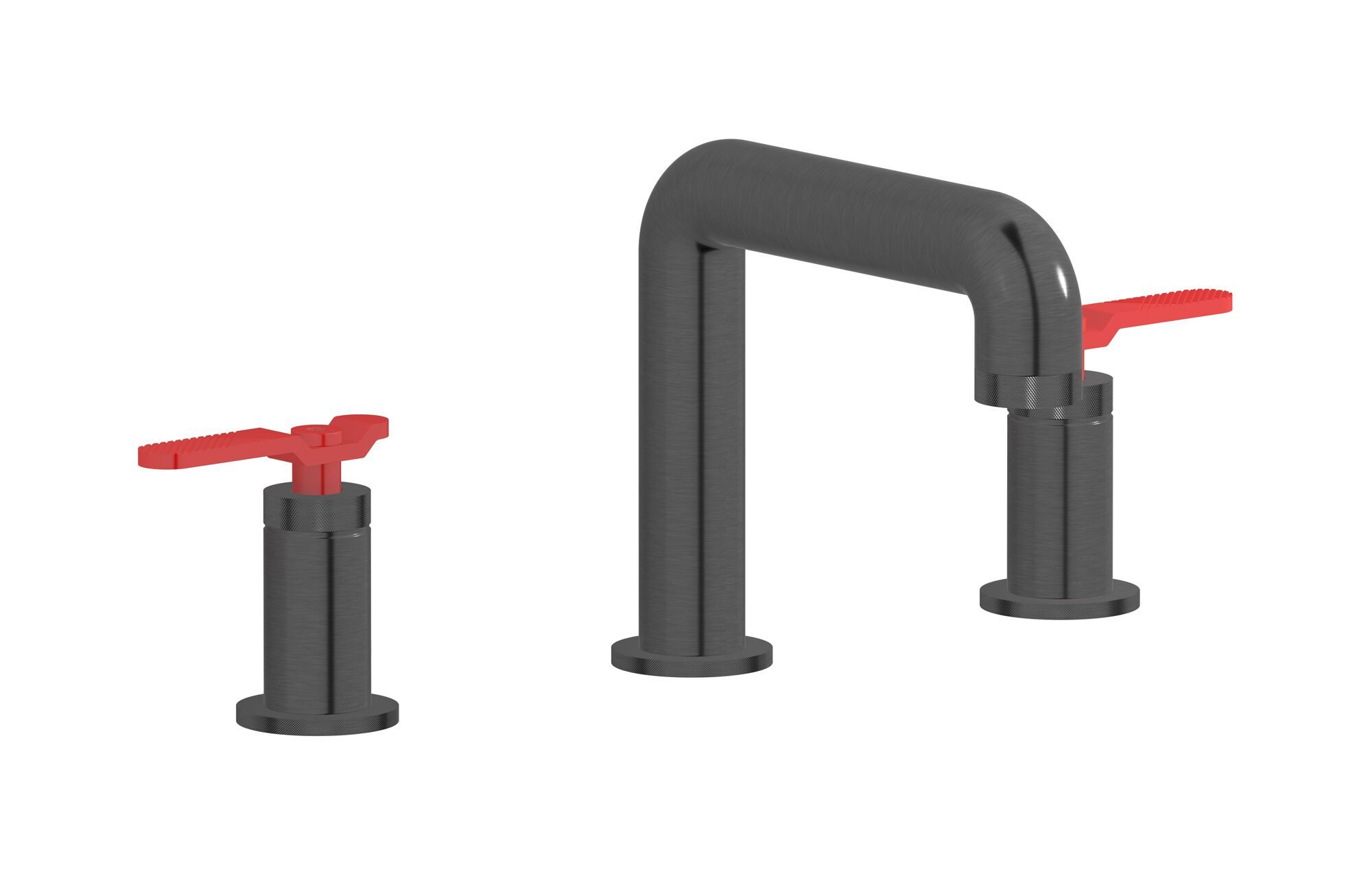 Смеситель для раковины с 3 отверстиями для пола с автоматическим сливом IB Bold ARCH-00132143 - Вид №3