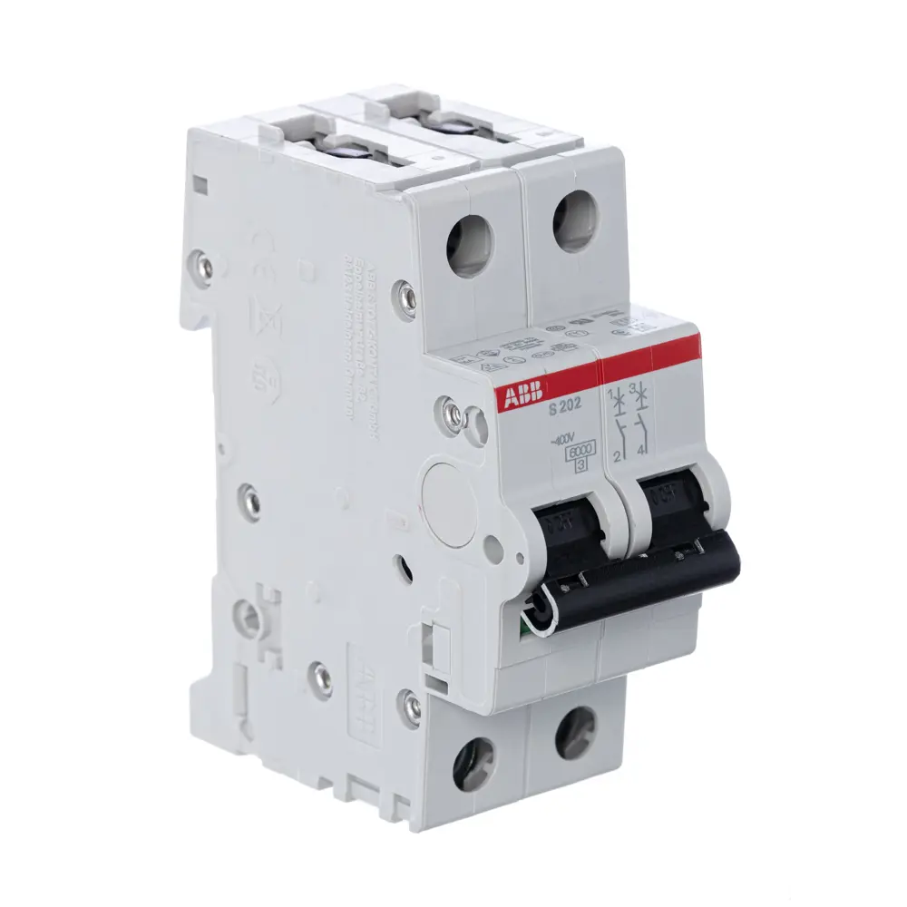 Автоматический выключатель ABB S202 для защиты электросети 82175808 STLM-0021211 - Вид №2
