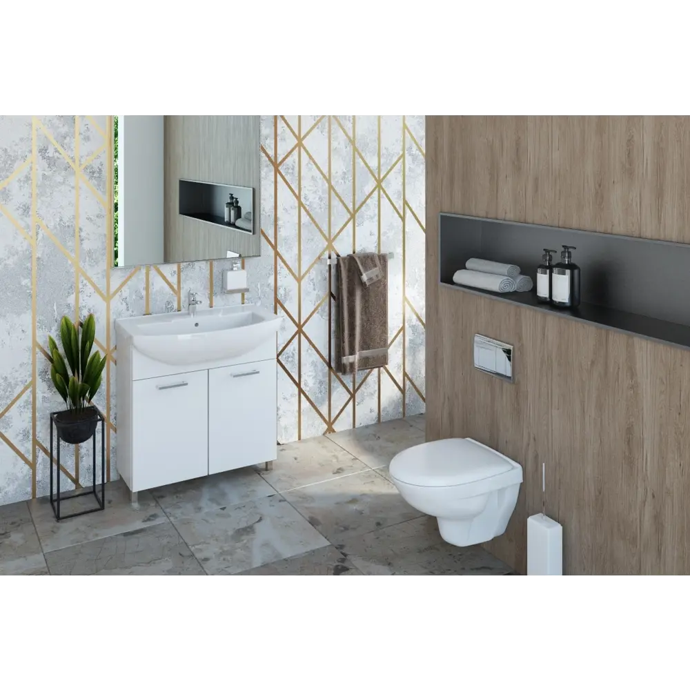 Унитаз подвесной Элеганс Люкс ROSA Без серии STLM-2210307 - Вид №8