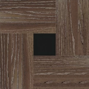 Напольное покрытие из дерева (инкрустация мраморная "nero belgio" из темного дуба) ddcz33 rs mn Devon Devon INTARSIA