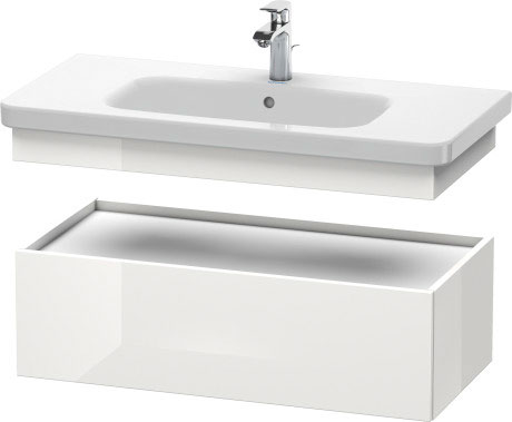 DS628202121 DuraStyle Шкафчик Орех темный декор Duravit - Вид №2