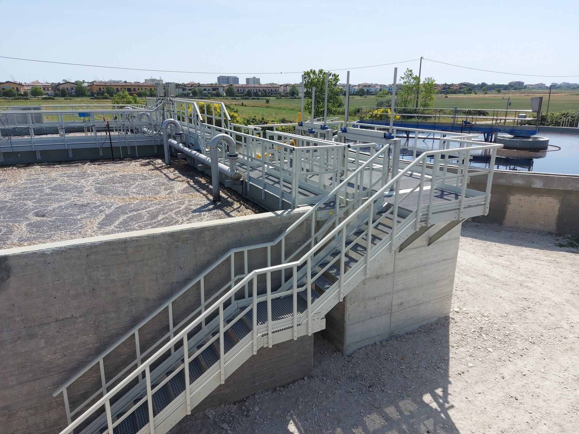 Промышленная лестница безопасности из армированного стекловолокном полиэстера (PRFV) P-TREX P-TREX S ARCH-00067868 - Вид №1