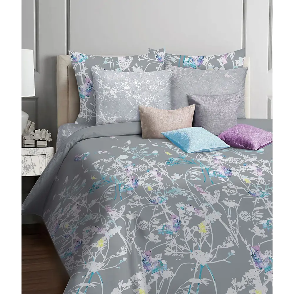 Комплект постельного белья Dried Flower двуспальный бязь серый 89411736 STLM-2004481 Santreyd  - Вид №7