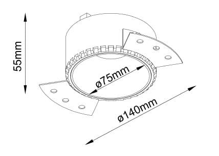 Алюминиевый круглый светодиодный светильник Maytoni Share ARCH-00090095 - Вид №17