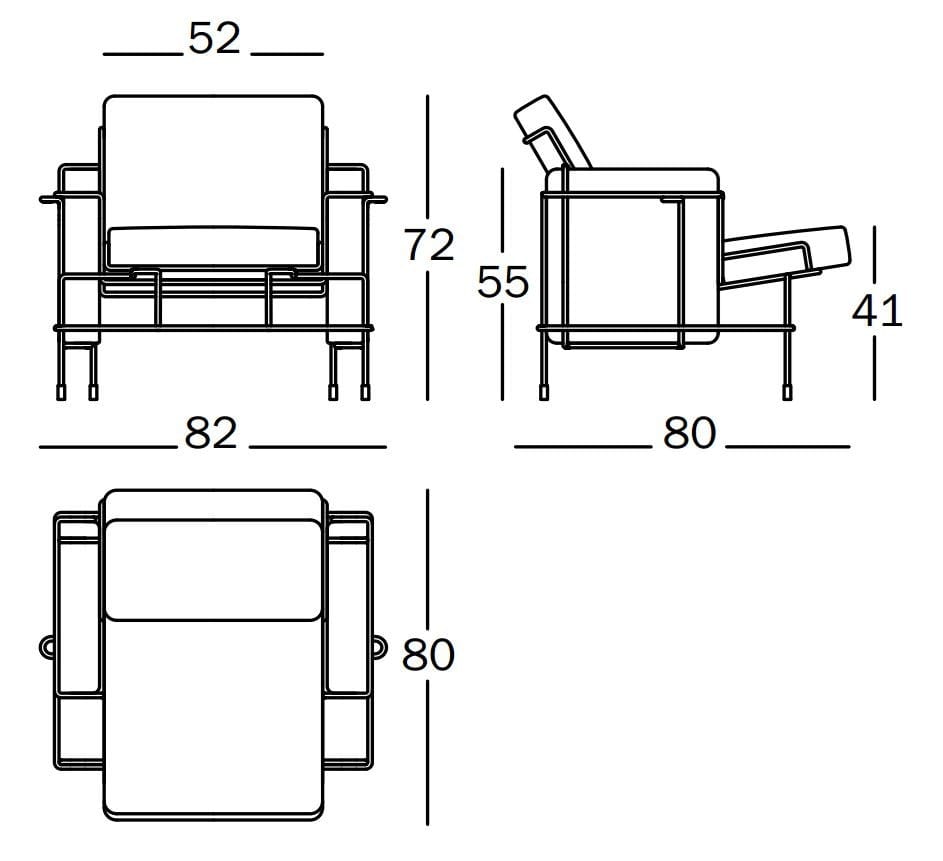 Тканевое кресло Magis ARCH-00072938 - Вид №2