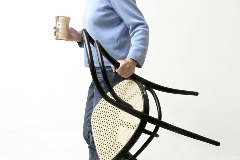 Thonet Стул Bentwood с тростниковым сиденьем 214 sun-id-1496806 - Вид №8