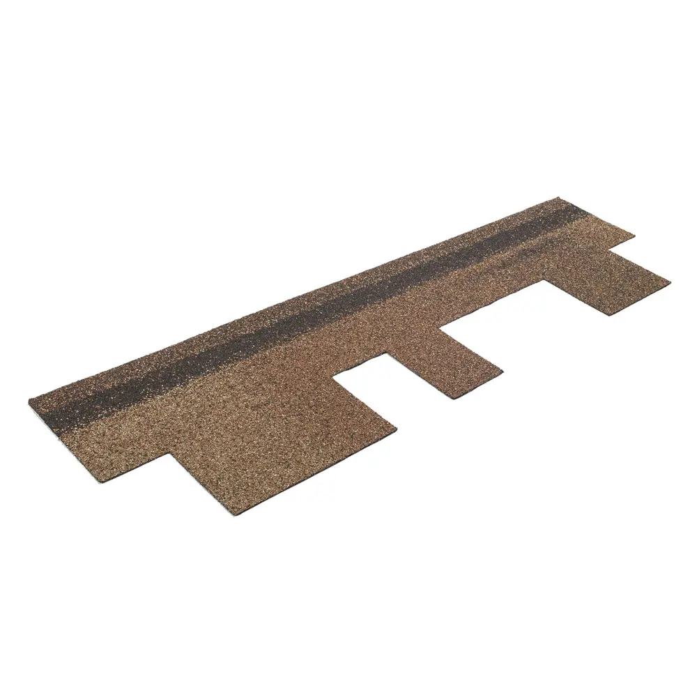 Гибкая черепица Технониколь Румба цвет арахис 3 м² STLM-2066685 - Вид №1