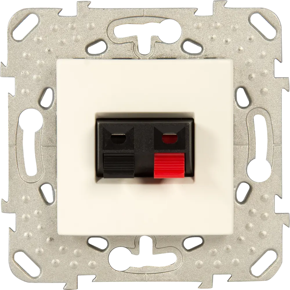 Аудио розетка встраиваемая Systeme Electric Unica, цвет бежевый STLM-2150609