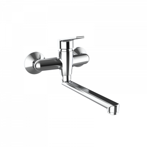 10961100 BASIC/PREMIUM Эко Проект стены Раковина Смеситель с низким носиком Хром GRB MIXERS