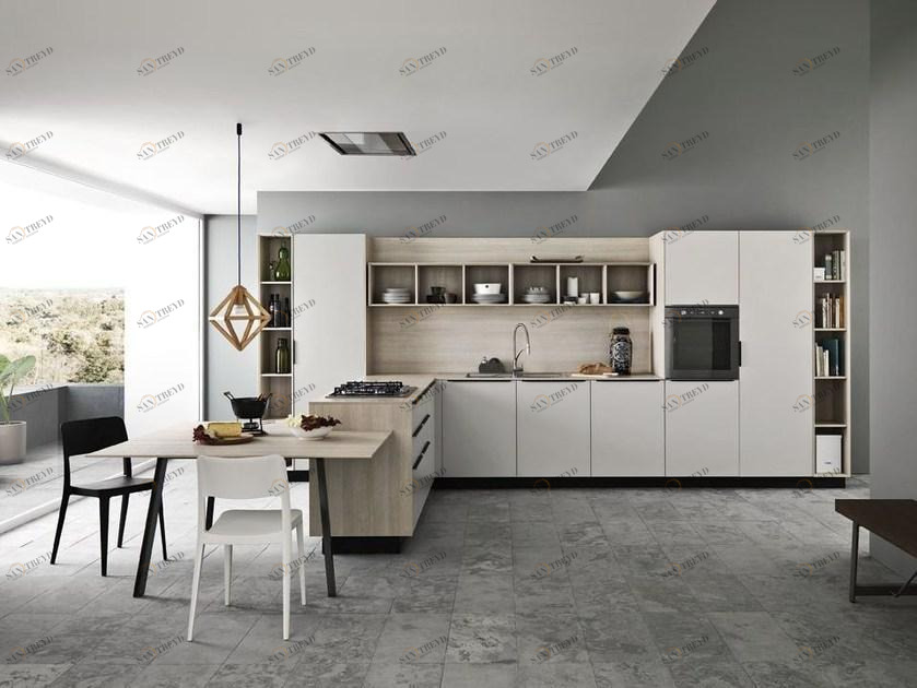 Модульная кухня с ручками Ariel Santreyd sun-id-1452625