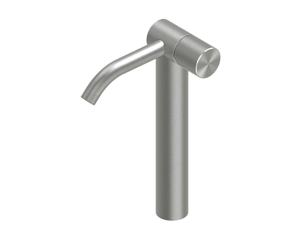 Смеситель для раковины из нержавеющей стали с одним отверстием Quadrodesign Hum ARCH-00093433