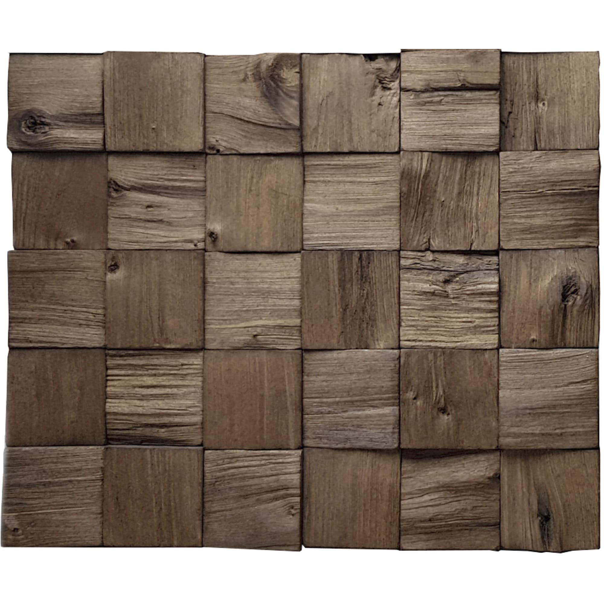 ARABESKO 3D панели из колотой березы с текстурой ореха 82625649 STLM-0032239