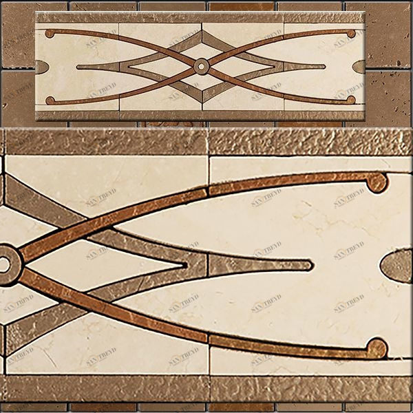 БОРДЮР ИЗ МРАМОРА CL-1 SKALINI CLASSIC CL1