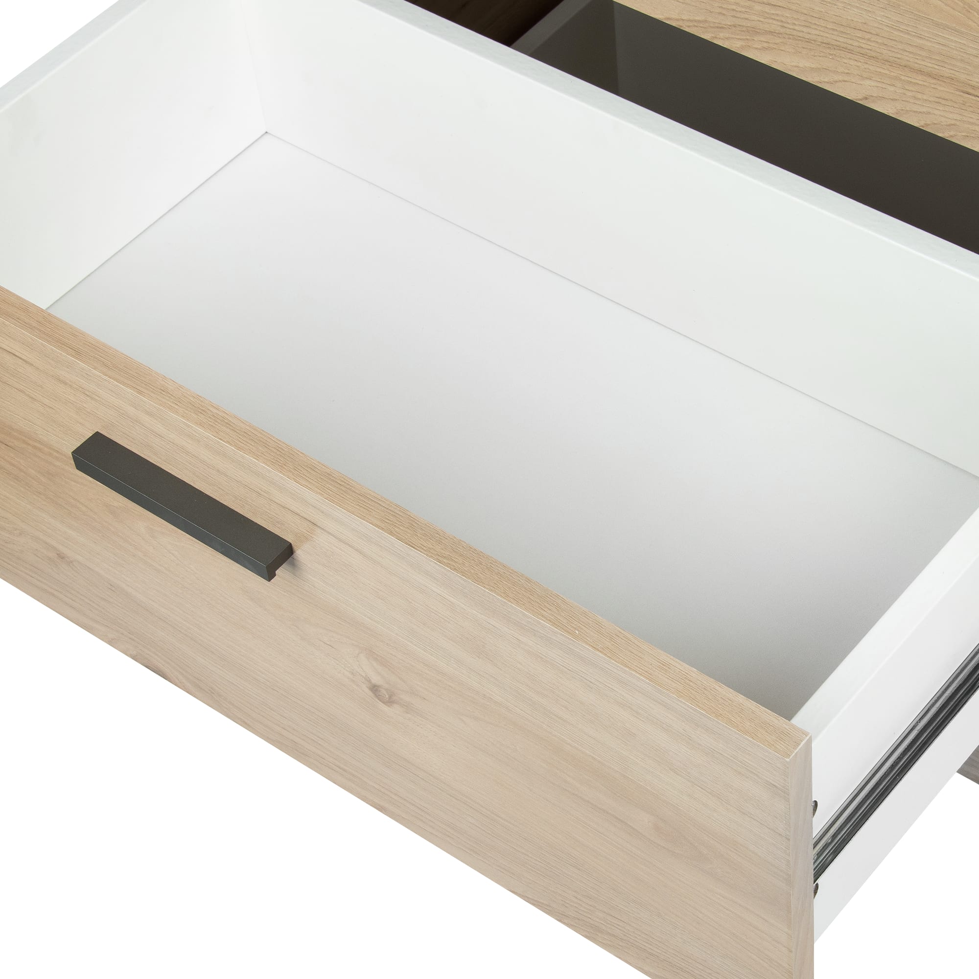 82431234 Комод 3 ящика, 685x800x394 мм, ЛДСП, цвет гикори джексон Santreyd  - Вид №2