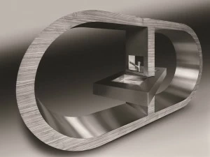 Strato Cucine Кухня из нержавеющей стали и розового дерева Marco gorini