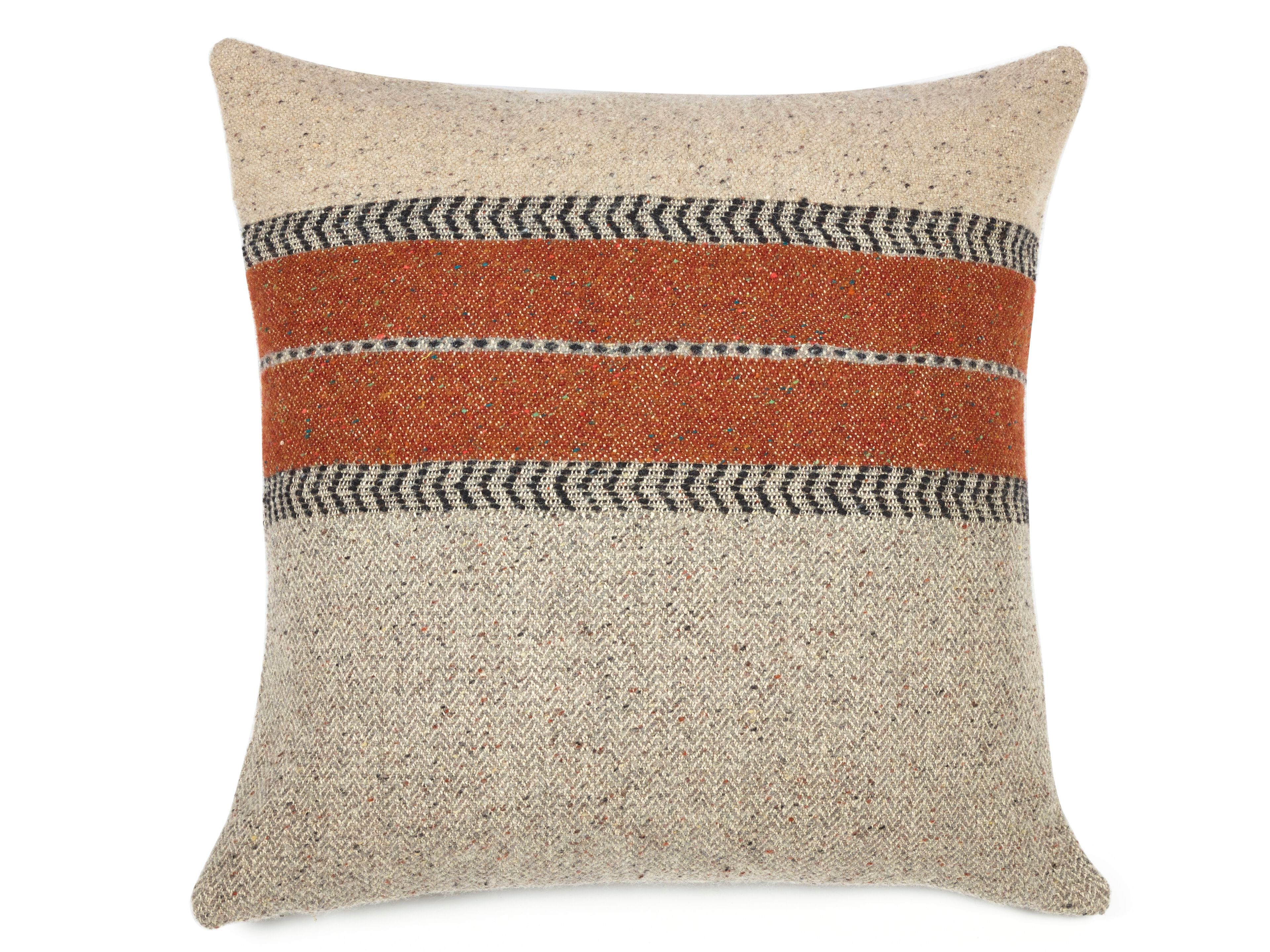 Льняная и шерстяная квадратная подушка Libeco Home ARCH-00044278 - Вид №1