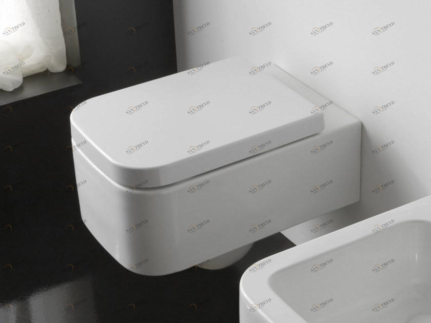 8301 Подвесной унитаз настенный Белый Scarabeo Ceramiche Next Италия