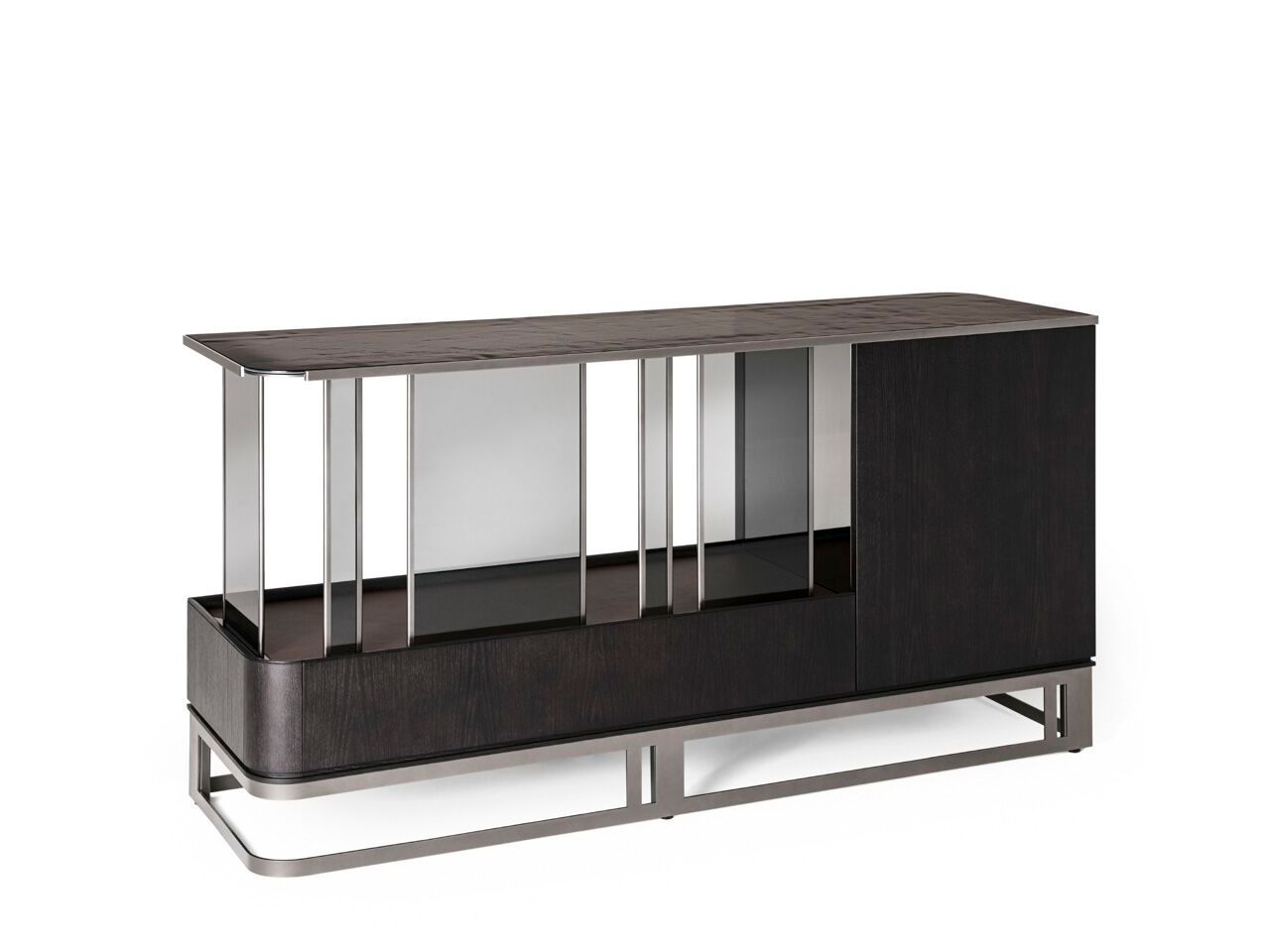 Шкаф из дерева и стекла Giorgetti Hikari ARCH-00016351 - Вид №1