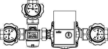 5502 01 00 SFK111Ротационные клапаны » Esbe серии SFK100  - Вид №1