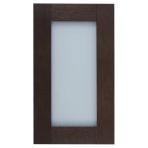 Витрина для шкафа «Лион» 40х70 см, массив дерева, цвет коричневый