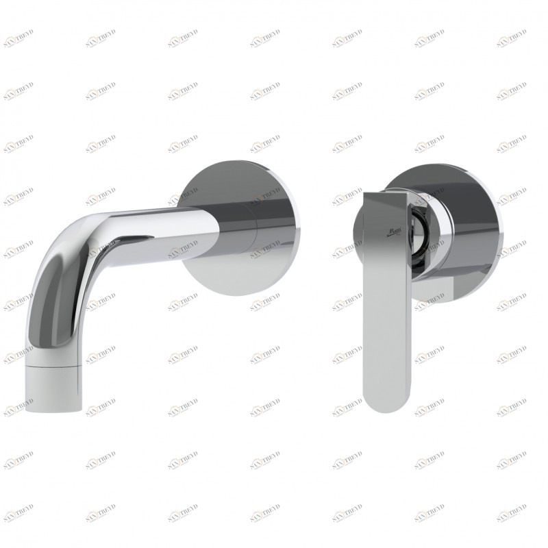 703522H121 CR - Смеситель для раковины на 2 отверстия Basic Martí 1921 Marti 1921 