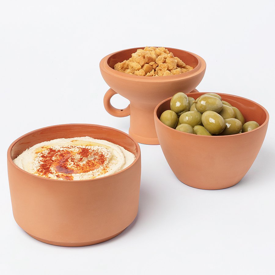 Ваза глиняная терракотовая Amforea DOIY - 00-3880720 Оранжевый  - Вид №7