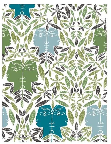 LELIEVRE Обои на флизелиновой основе с рисунком Deuxieme chapitre - jean cocteau 6470 - Вид №3