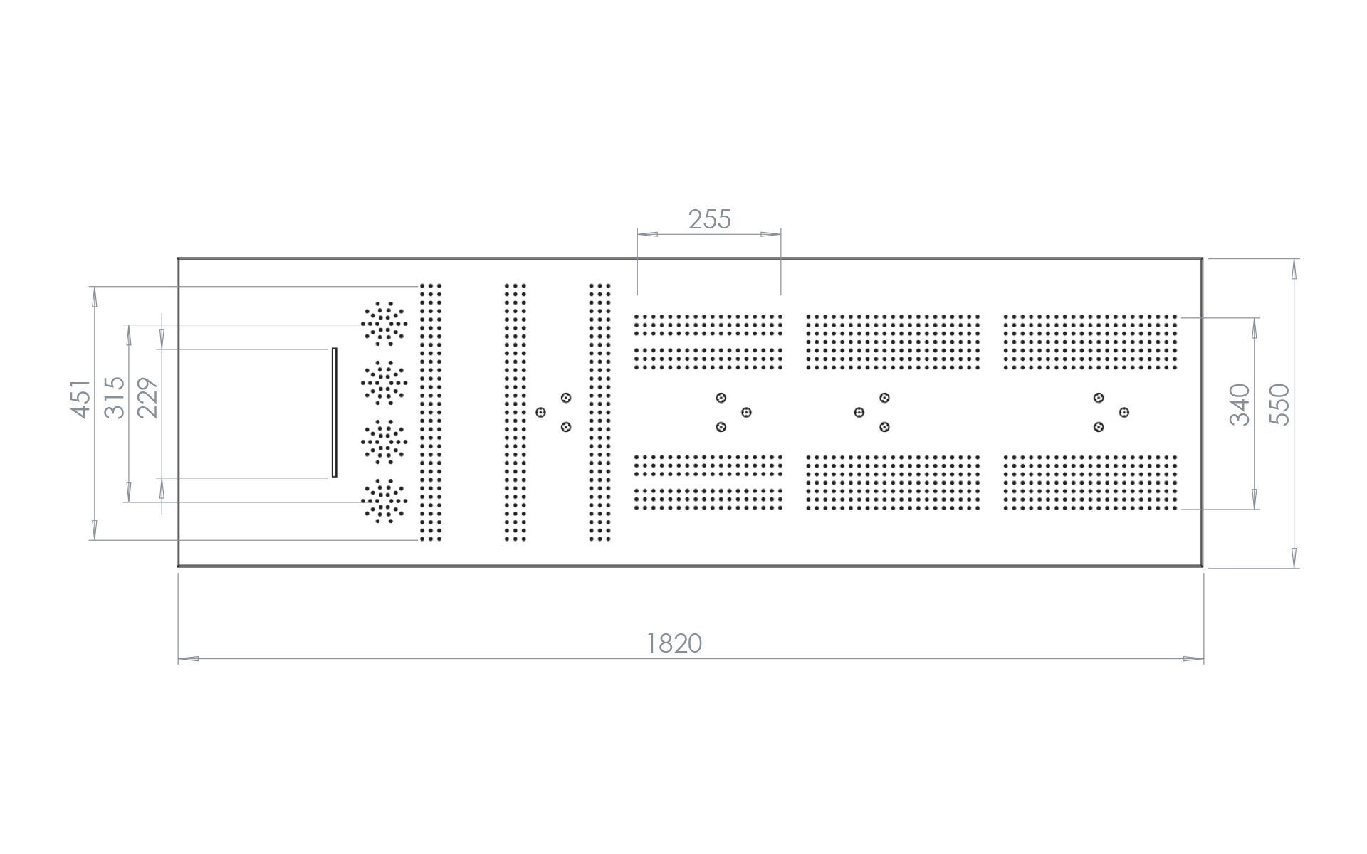Виши душ для водного массажа Aquademy SkyMassage ARCH-00115219 - Вид №3