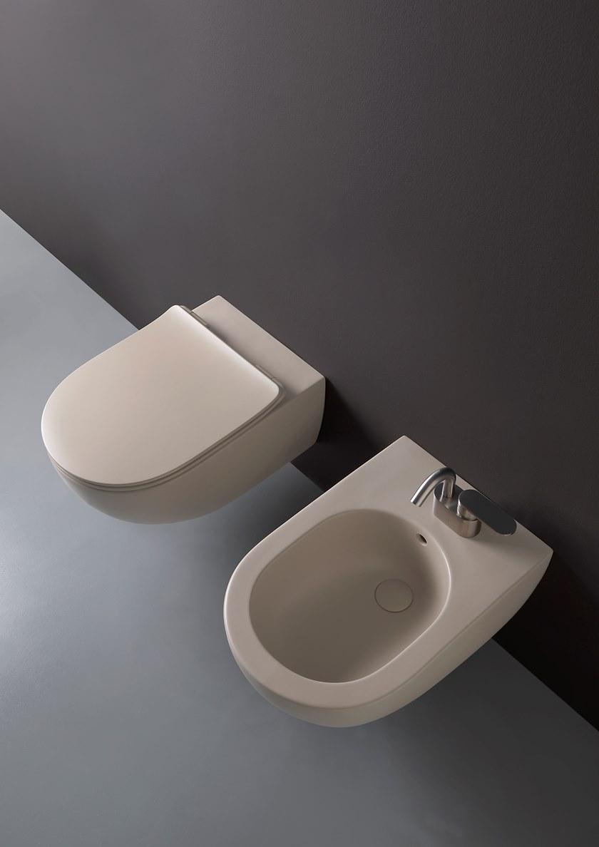 Ap118 Подвесной унитаз настенный Белый Ceramica Flaminia App Италия - Вид №2