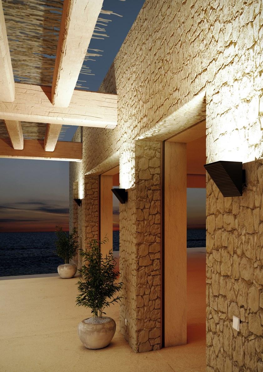 BENEITO FAURE Бра для наружного освещения из алюминия с диммером sun-id-1430820 - Вид №3