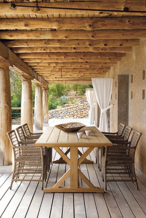 MNST1236 Обеденный стол teak 265см x 107,5см Manutti Livorno - Вид №2