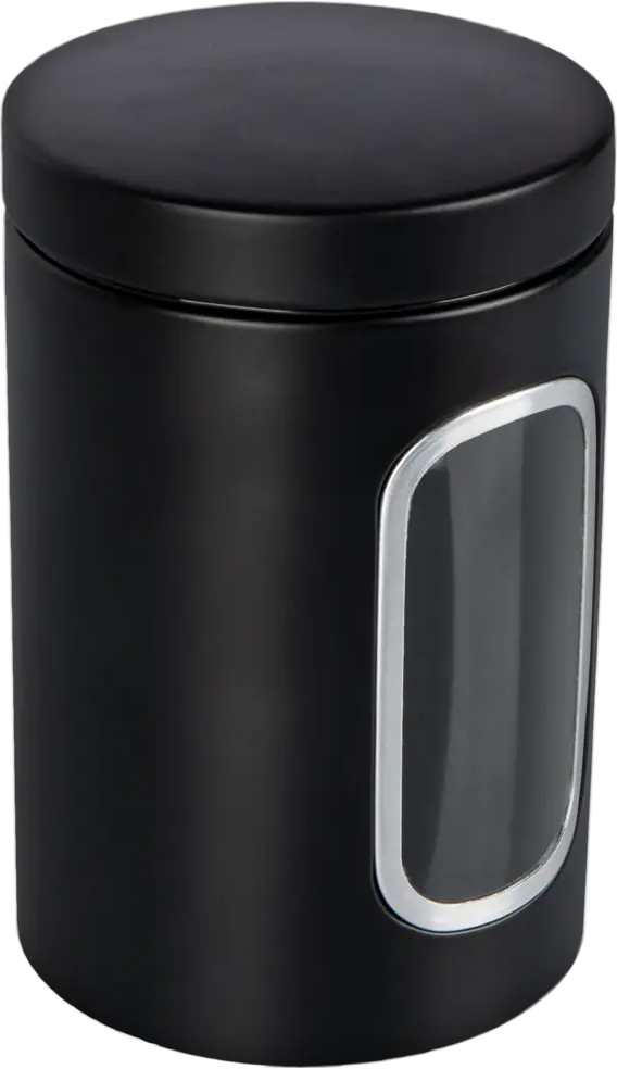 Герметичный контейнер для хранения Delinia 11×11×18 см черный 89262319