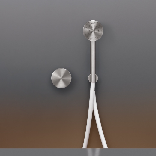 Настенный прогрессивный набор смеситель для ванной / душем с круглый ручной душ диаметр 65 мм  GIO24Y CEADESIGN  - Вид №1