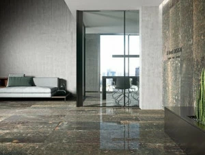 Aparici Настенная / напольная плитка из керамогранита с эффектом металла Grunge