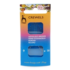 91383551 Иглы ручные для вышивания и шитья Crewels № 9 16 шт STLM-1063599