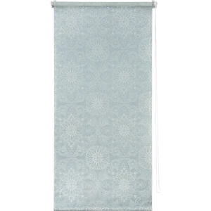 Штора рулонная «Мандала» 120х175 см, цвет голубой