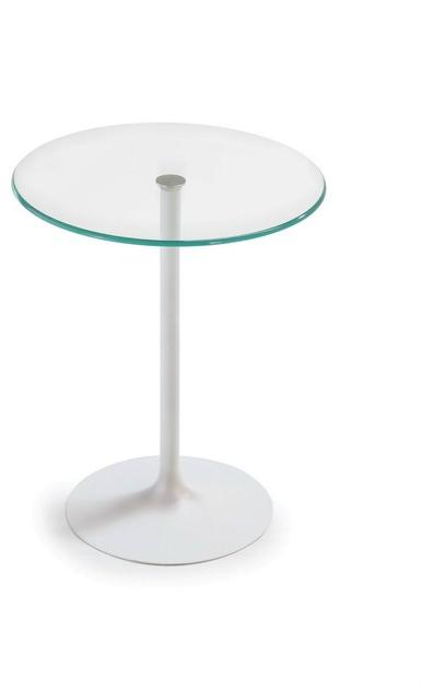 Sovet italia Высокий круглый стеклянный стол Flûte FLUTE sun-id-1389719 - Вид №5