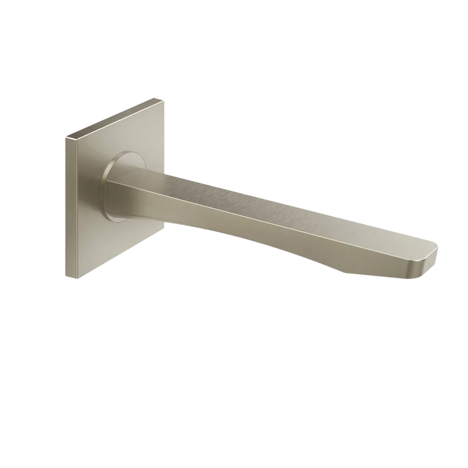 Носик для умывальника 59100 149 Gessi Rilievo МАТОВЫЙ НИКЕЛЬ FINOX 59100149