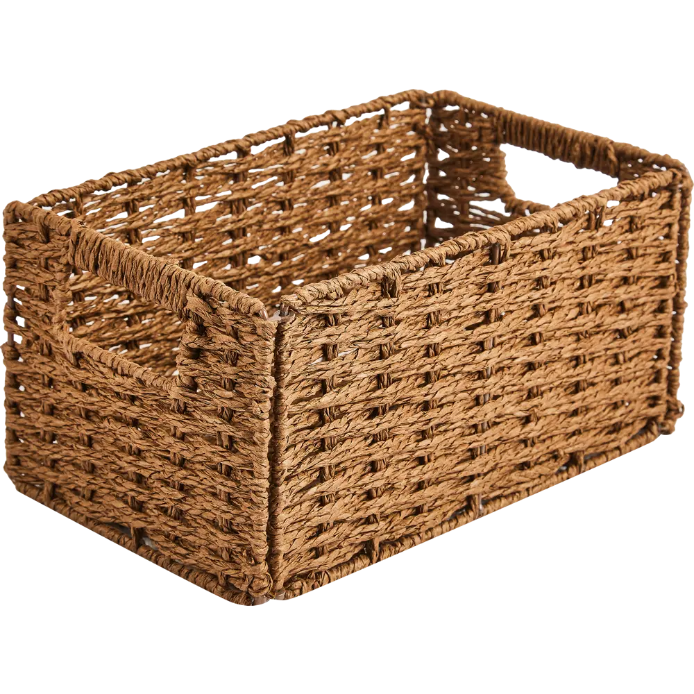 SPACEO Корзина для интерьера из бумажных нитей 89344355 Kub STLM-1074429