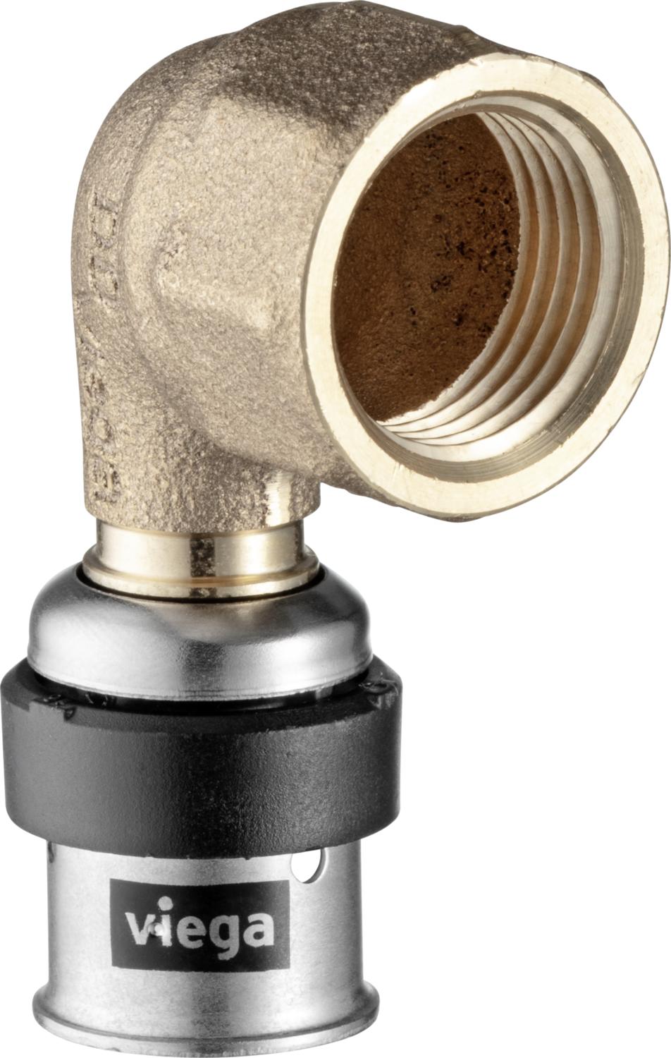 Viega Угольник переходной 90° Viega Smartpress 6714.1 (730369) 730 369
