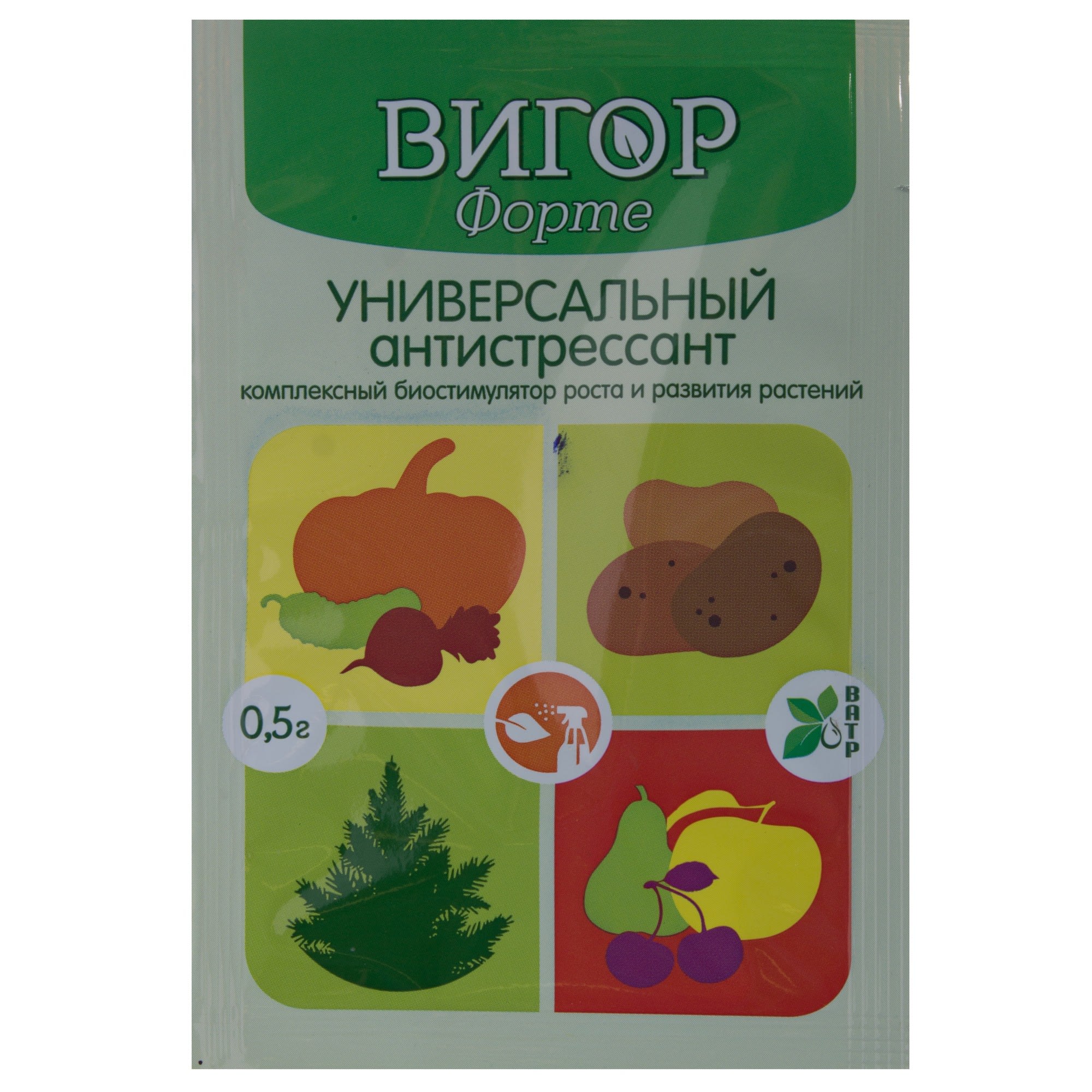 18464268 Комплексный биостимулятор для роста растений Вигор Форте 0.5 г Santreyd 