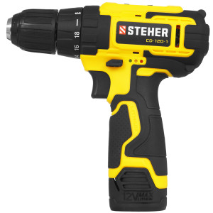 Дрель-шуруповерт STEHER CD-120-1 5451681