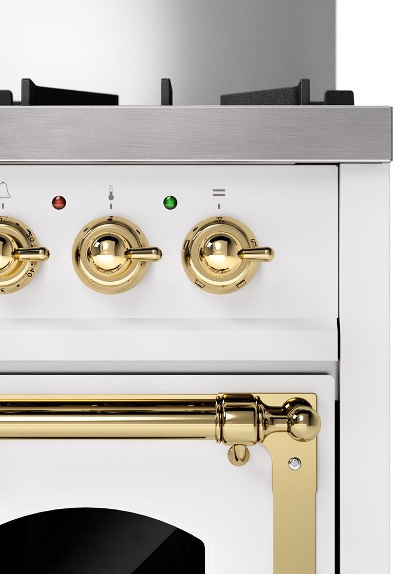 Ilve Отдельностоящая стальная кухня Nostalgie P12n Santreyd - Вид №3