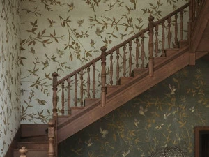 Tecnografica Водонепроницаемые обои из стекловолокна с цветочными мотивами Collezioni d'arte 69571