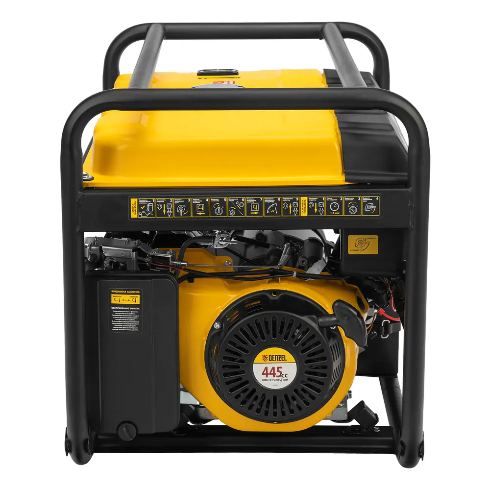 Бензиновый генератор DENZEL PS80EA - надежное электроснабжение 8 кВт 86549413 STLM-0069998 - Вид №3